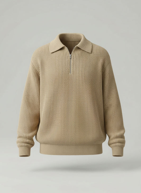 Turtleneck Knit Sweater